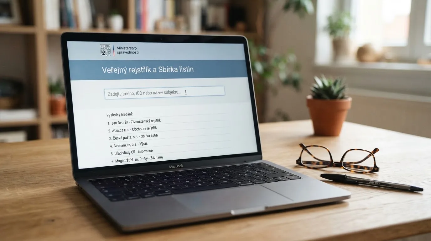 Webová stránka Ministerstva financí ČR se seznamem držitelů licence k provozování hazardních her a polem pro vyhledávání