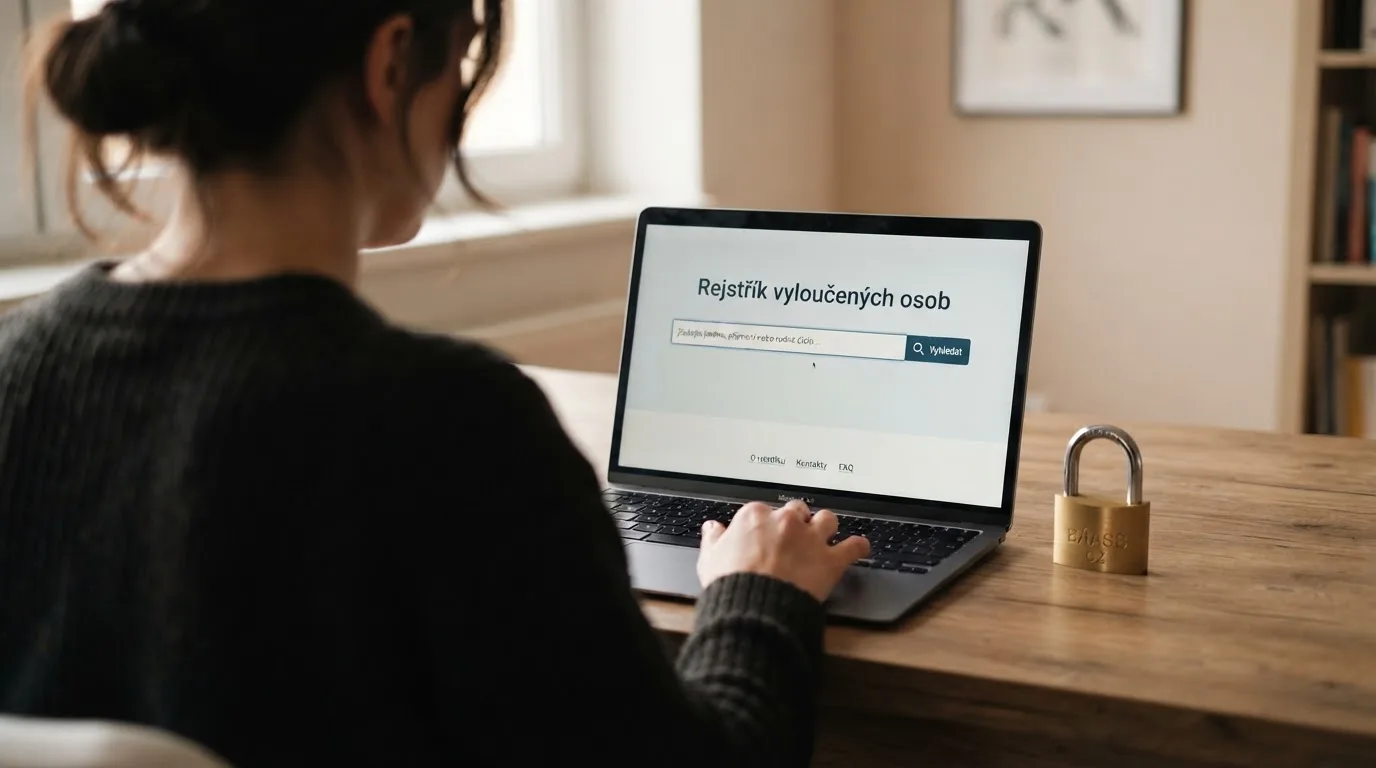 Úřední dokument s razítkem Ministerstva financí ČR a logy licencovaných casin vedle symbolu visacího zámku